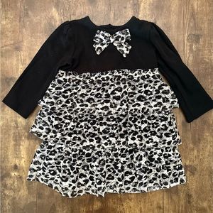 Cheetah Print Toddler Dress